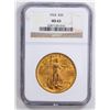 Image 1 : 1924 $20 Double Eagle Gold Coin NGC MS63