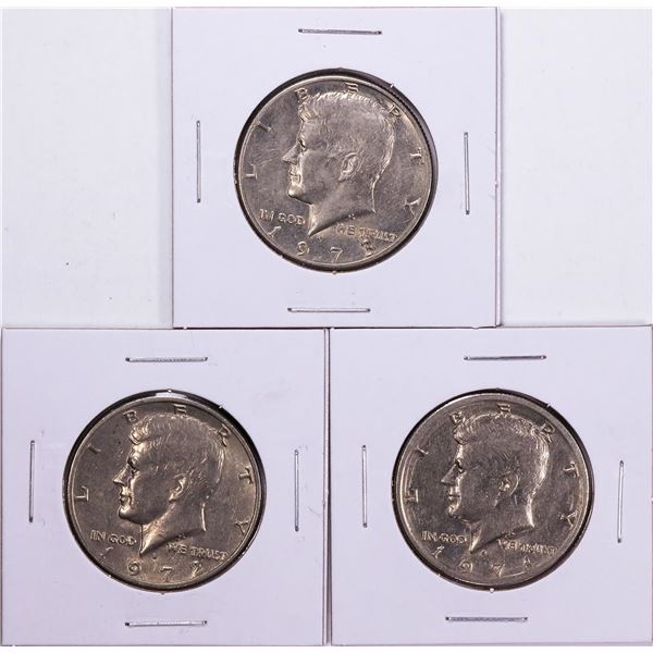 1971-1973 Kennedy Half Dollar Coin Collector's Set