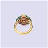 Image 4 : Antique Indian High Carat Gold Ruby & Diamond Ring