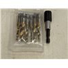 Image 2 : 4 NEW 6PC THREADED DRILL BIT SETS