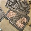 Image 2 : LOT OF RUBBER FLOOR MATS