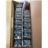 Image 2 : CASE OF NEW NO. 10  3/4" HEX HEAD SCREWS 32 PACKS OF 100PCS, 3200PCS TOTAL