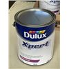 Image 2 : 4 GALLONS OF DULUX X-PERT CEILING FLAT WHITE PAINT