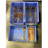 Image 2 : LOT OF BLUE ORGANIZER BINS