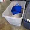 Image 3 : LOT OF TOTES AND STORAGE BINS