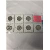 Image 2 : 7 - CANADIAN 50 CENT COINS FROM THE 1980S - 1980, 1981, 1982, 1983, 1985, 1986, 1987