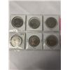 Image 2 : 6 CANADIAN DOLLARS - 1974 (WINNIPEG CENTENNIAL), 1975, 1976, 1977 (LOW MINTAGE), 1978, 1979