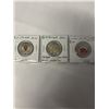 Image 1 : 3 CANADIAN $2 COINS 2020 VICTORY, 2021 INSULIN, 2022 HOCKEY