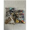 Image 2 : 4 BAGS OF VARIOUS JEWELLERY