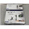 Image 1 : 2 VIVO PNEUMATIC SINGLE ARM MONITOR MOUNTS