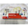 Image 1 : SENGLED SMART LED 2PK WARM LIGHTS AND 2 MULTI COLOUR LIGHT BULBS - NO HUB REQUIRED