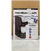 Image 2 : HAMILTON BEACH 2-WAY SINGLE SERVE COFFEE MAKER  - TESTED WORKING - RETAIL $79