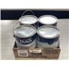 Image 1 : 4 GALLONS OF DULUX LIFEMASTER LOW SHEEN EGGSHELL PAINT