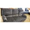 Image 2 : BLUE 3 SEATER RECLINER COUCH