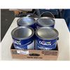 Image 1 : 4 NEW GALLONS OF DULUX DIAMOND SEMI GLOSS WHITE PAINT