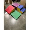 Image 2 : BRAND NEW 4PC SET OF SOFT KIDS CLIMBER PLAY BLOCKS, RETAIL $199