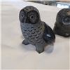 Image 2 : 2 BOMA AND 1 WOLF ORIGINAL OWL SCULPTURES