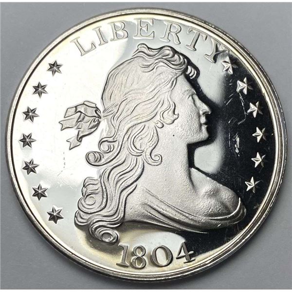 1804 Capped Bust Design Proof 1 ozt .999 Silver