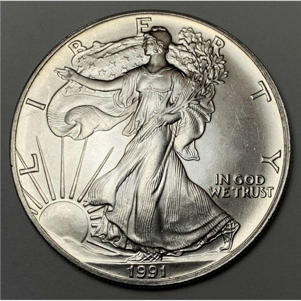 1991 American Silver Eagle