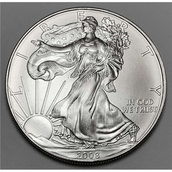 2008 American Silver Eagle