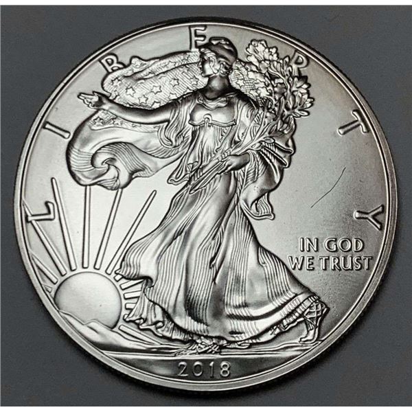 2018 American Silver Eagle