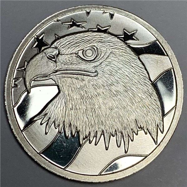 The Pledge Of Allegiance Proof 1 oz .999 Silver