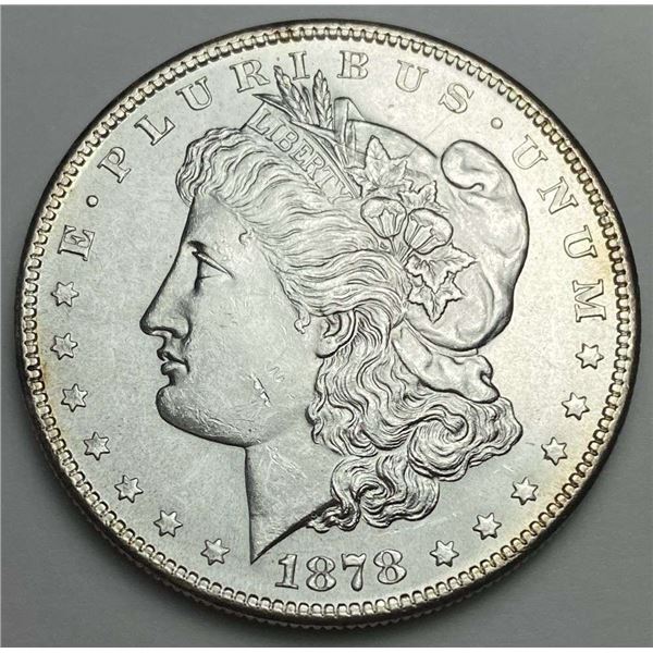 From Set (1) 1878-S Morgan Silver Dollar MS63