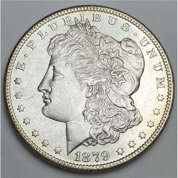 From Set (1) 1879-S Morgan Silver Dollar MS65