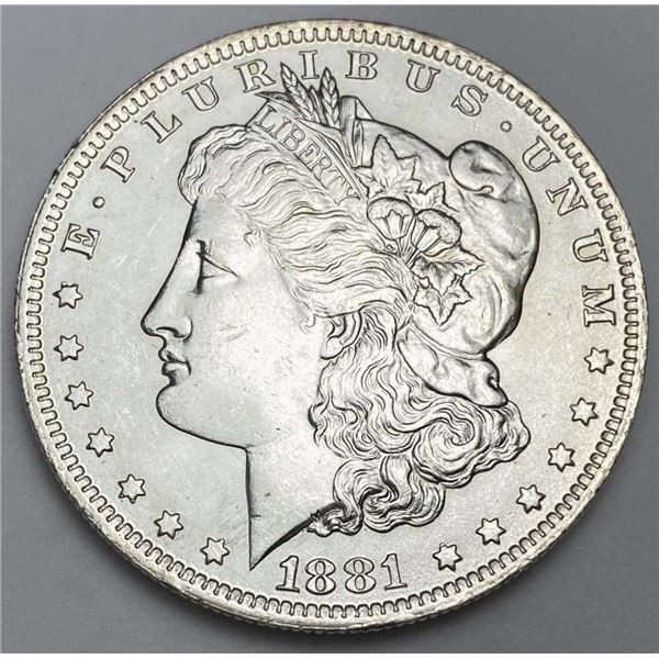 From Set (1) 1881-O Morgan Silver Dollar MS64