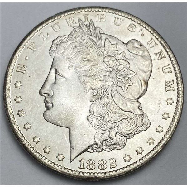 From Set (1) 1882-CC Morgan Silver Dollar MS64