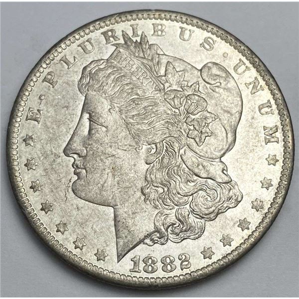 From Set (1) 1882-O Morgan Silver Dollar MS64