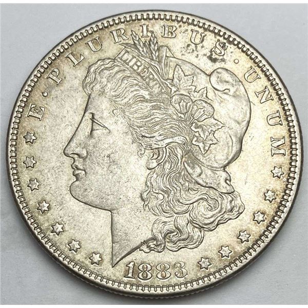 From Set (1) 1883 Morgan Silver Dollar MS64