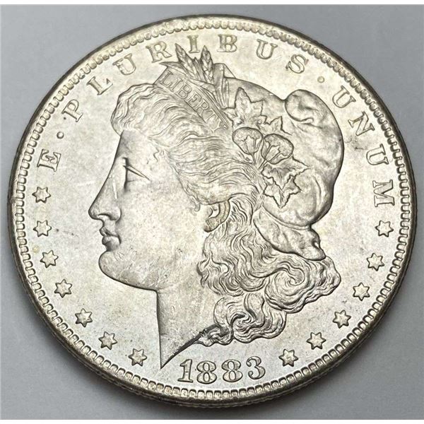 From Set (1) 1883-CC Morgan Silver Dollar MS64
