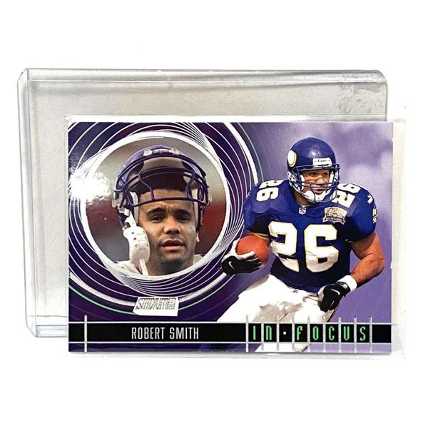 2001 Topps NFL Robert Smith Minnesota Vikings Card