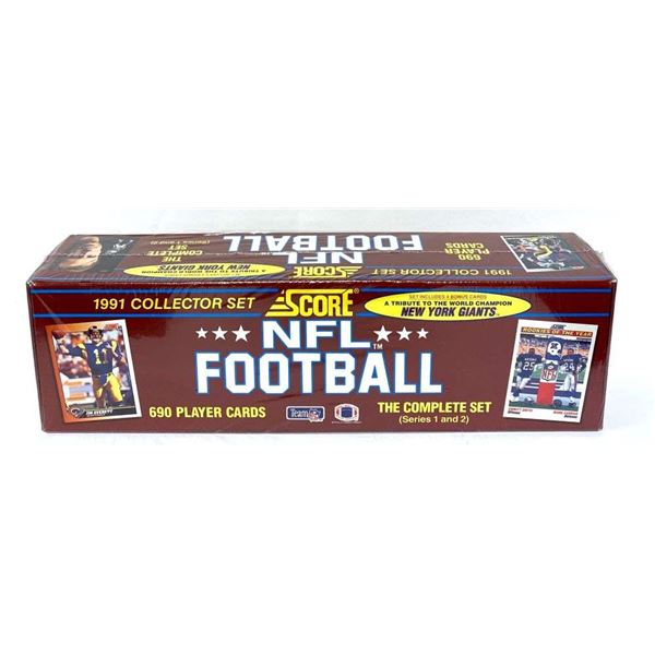 1991 Sealed NFL Collector's Complete Card Set (690)