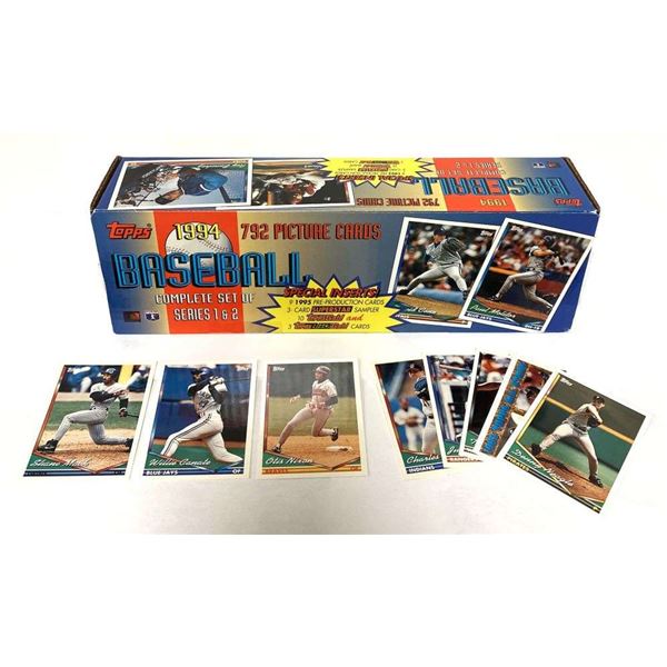1994 Topps Baseball Complete Card Set (792)