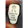 Image 2 : Frankenstein Head 1.5 ozt .999 Silver