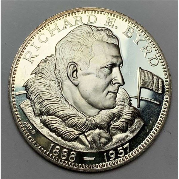 1888-1957 Richard E. Byrd Sterling Silver