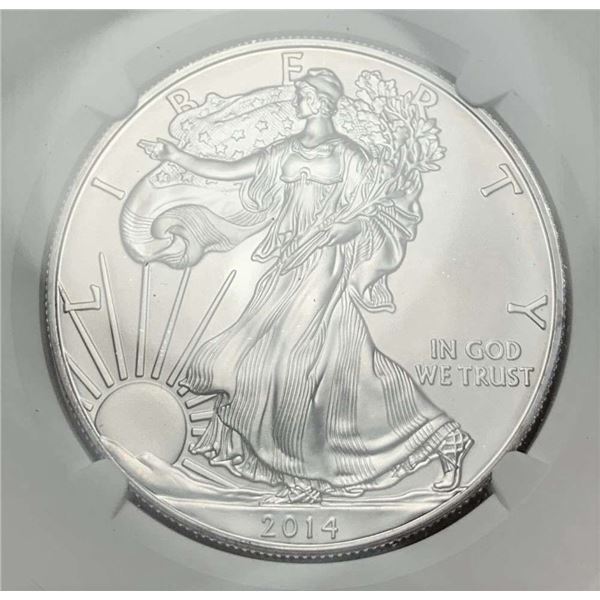 2014(S) American Silver Eagle NGC MS69 Early Releases