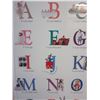 Image 2 : Unmarked Alphabet Print- 38" X 25"