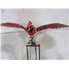 Image 2 : Cardinal Rocking Wind Spinner- 45" Stake