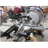 Image 3 : Chicago Electric 12" With Double Barrel Sliding Compound Miter Saw With Laser Guide- Works- Like New