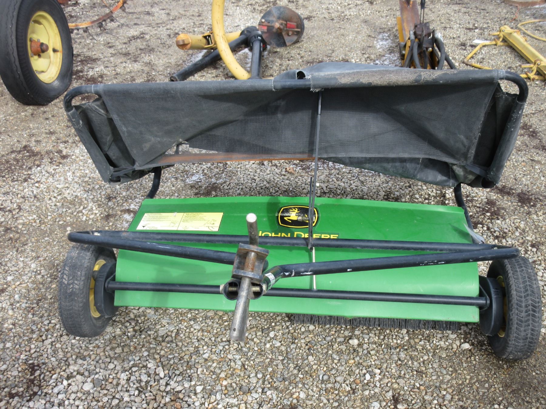 John Deere Lawn Sweeper