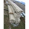 Image 1 : Approximately 180 Pieces Of Primed LP Trim- Board And Bat- Siding