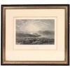 Image 3 : Mt. Shasta & Golden Gate Framed Print, 1873 [176478]