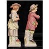 Image 2 : Boy and Girl with Birdcages Figurine Pair [178054]