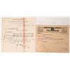 Image 1 : Saloon Documents (2)1886-1912 [173882]