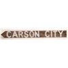 Image 1 : Carson City Reflective Sign [178212]