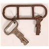 Image 1 : Strongbox Keys (2) on Metal Holder [177576]