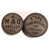 Image 1 : D & M/Joe's Confectionery Token Dies [176392]